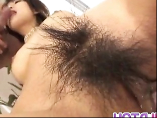 Azumi gets cum in mouth while is fucked - 10 min